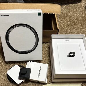 BROKEN FOR PARTS ONLY Ultrahuman Black Smart Ring